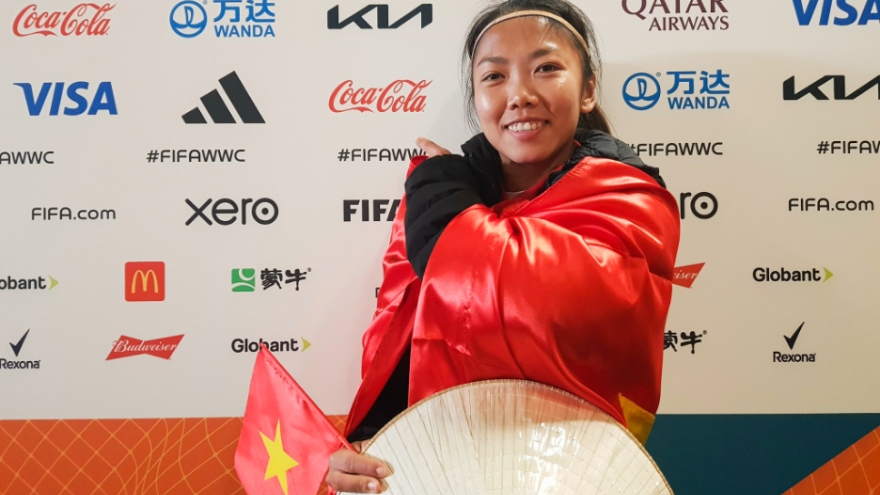 Huynh Nhu plays confidently at World Cup when thinking about her homeland